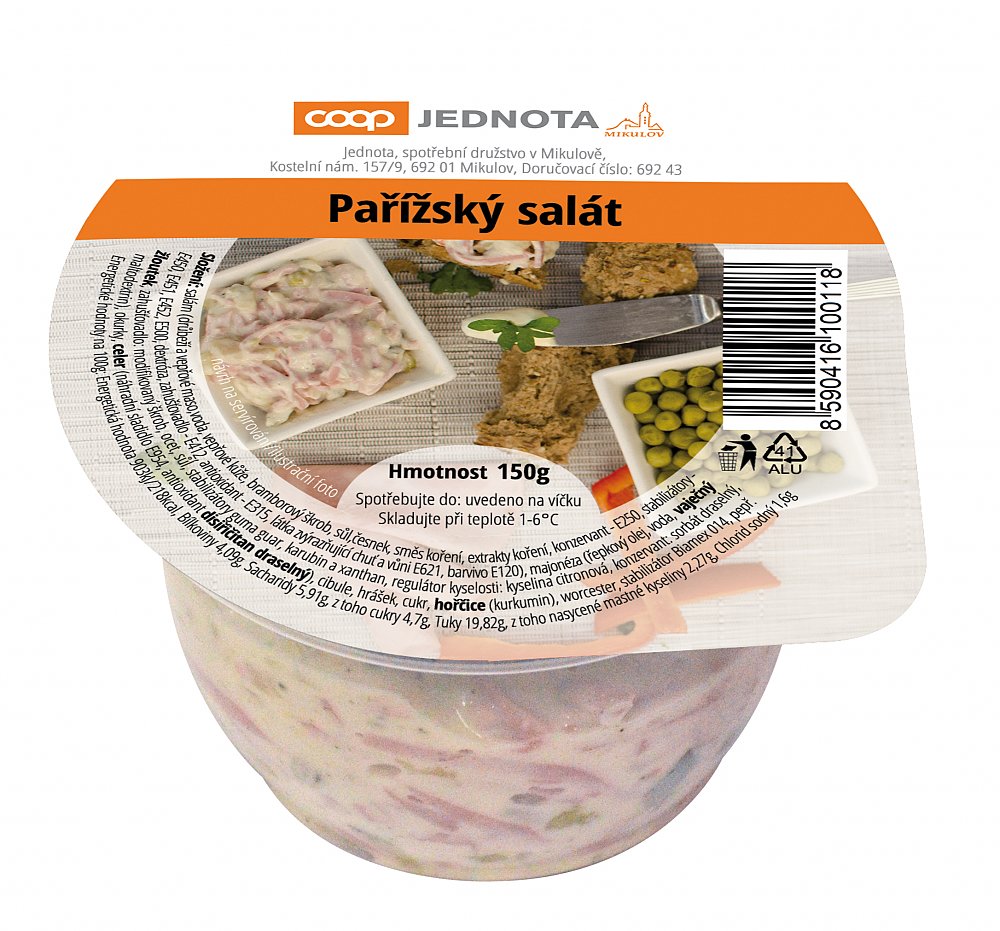 Pařížský salát 150 g - obrázek