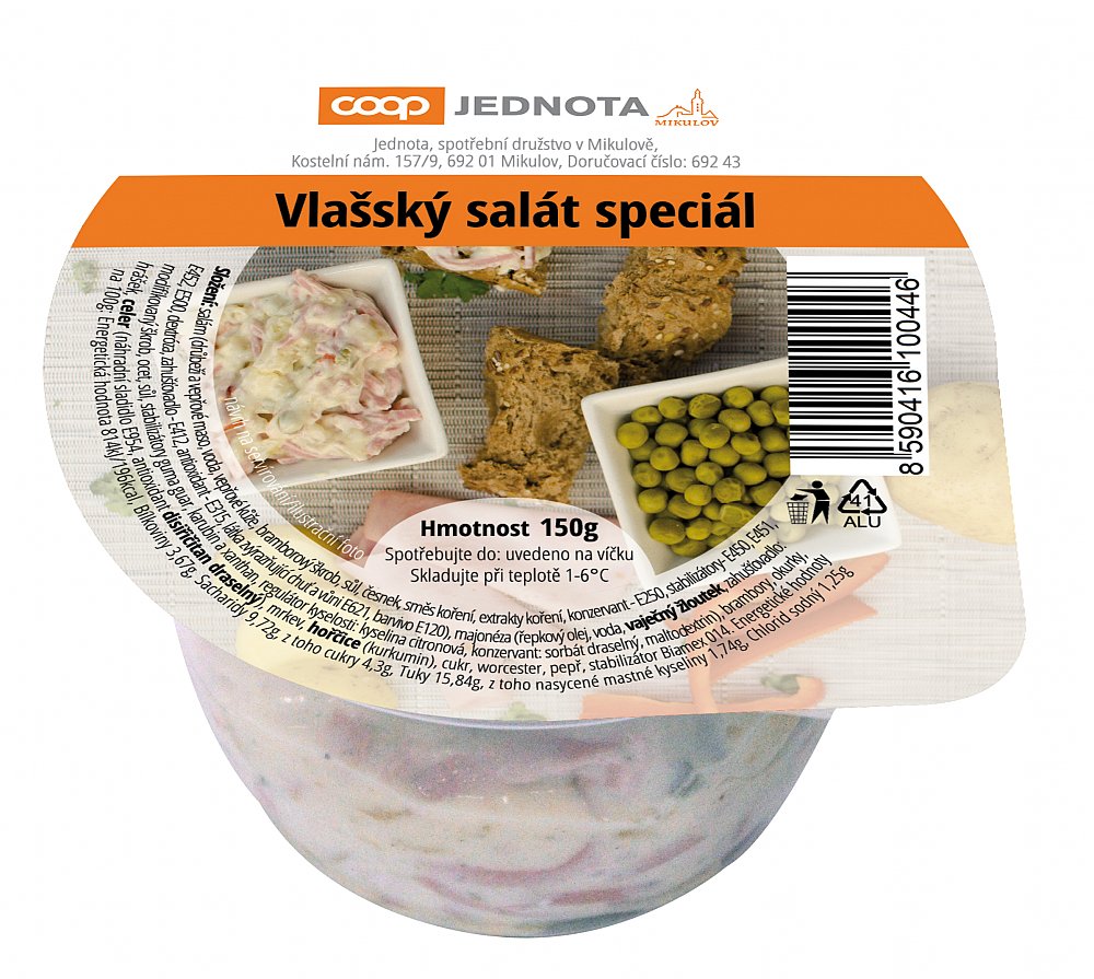 Vlašský salát speciál 150 g - obrázek