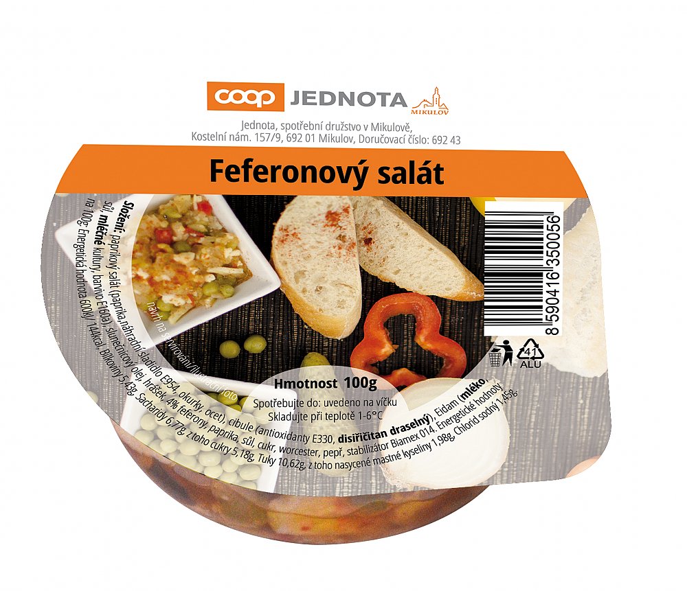 Feferonový salát 100 g - obrázek