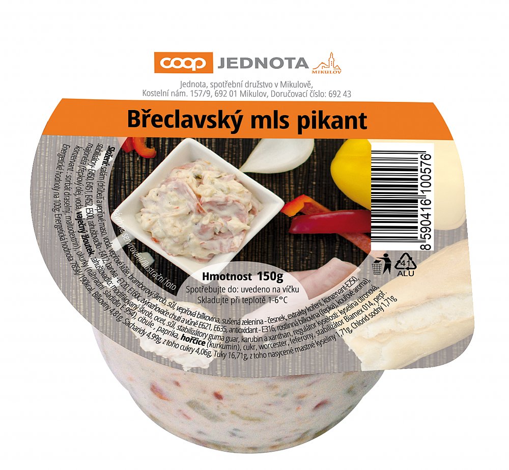 Břeclavský mls - pikant 150 g - obrázek