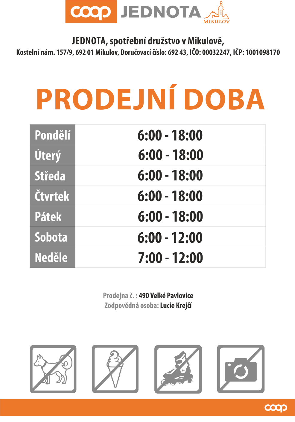 Prodejní doba