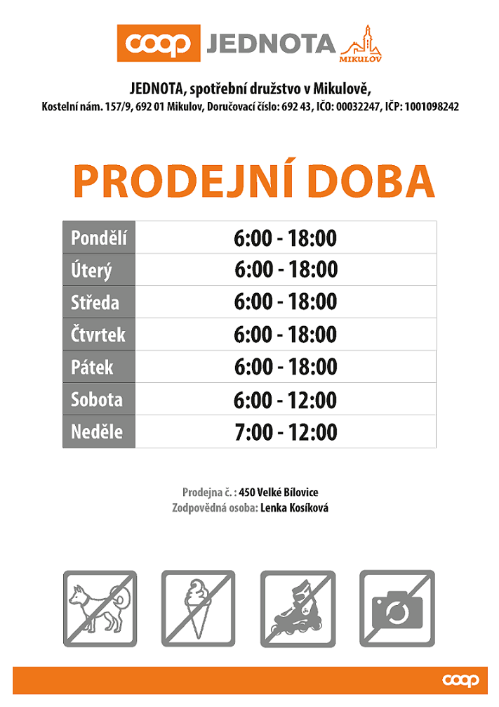 Prodejní doba