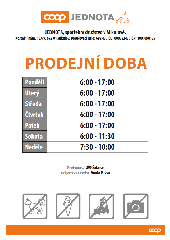 Prodejní doba