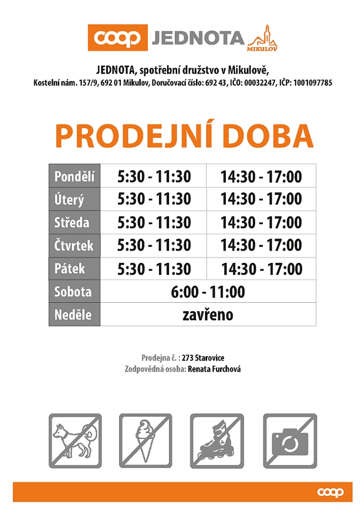 Prodejní doba