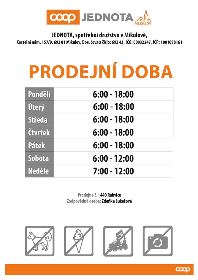 Prodejní doba