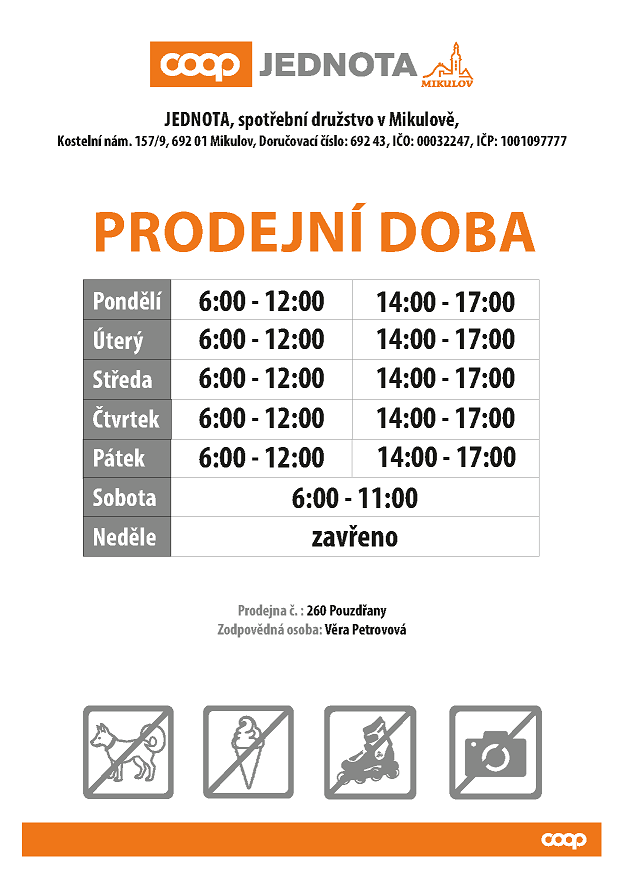 Prodejní doba
