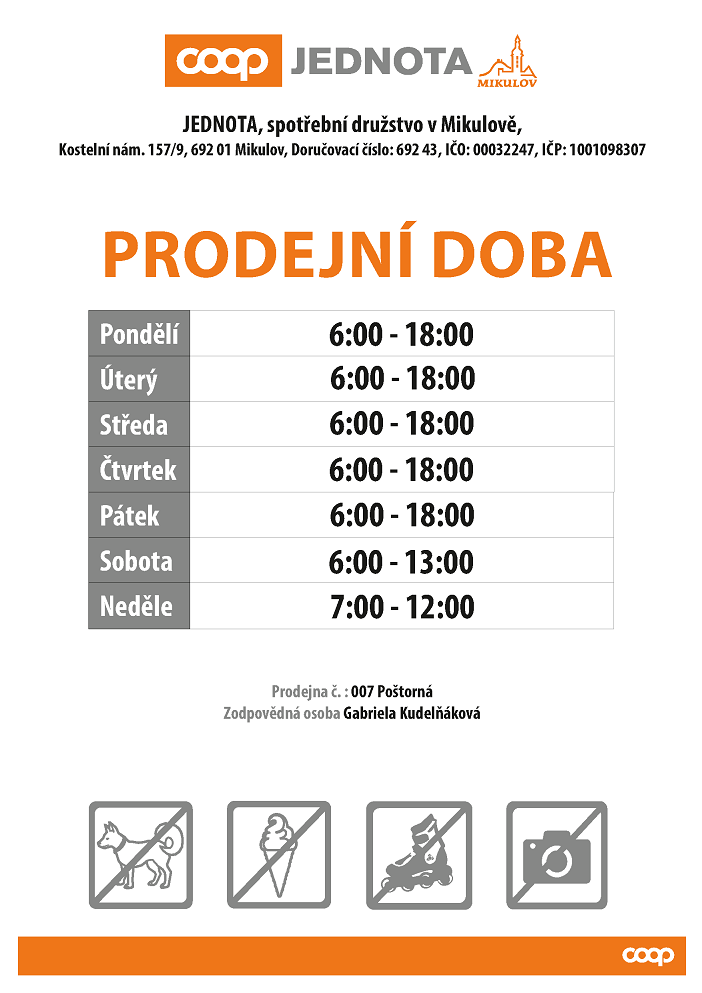 Prodejní doba