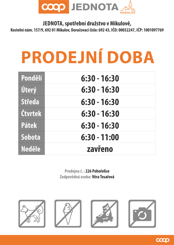 Prodejní doba