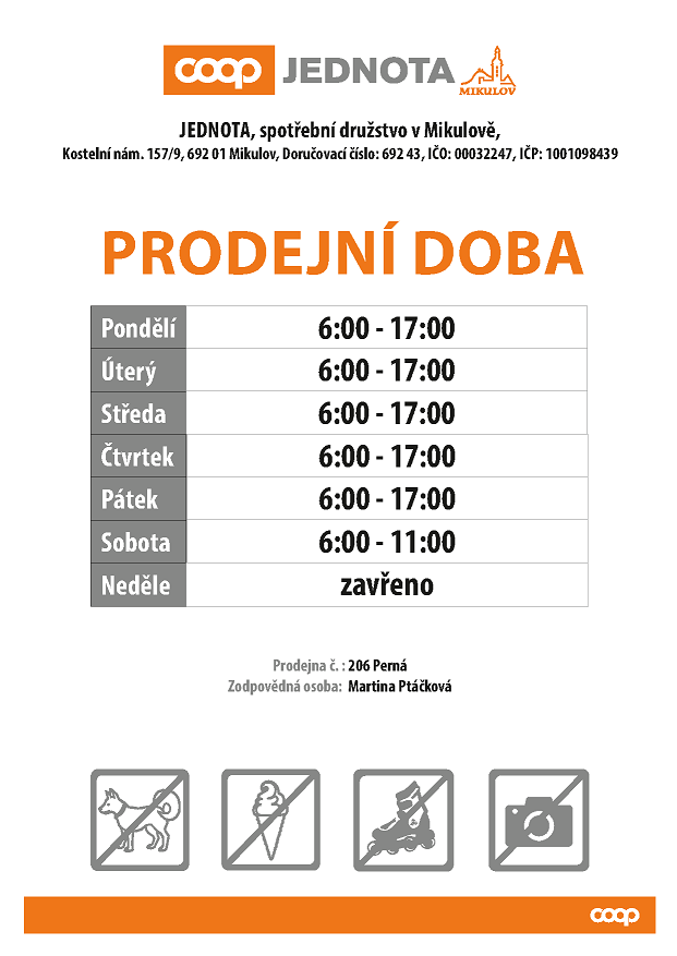 Prodejní doba