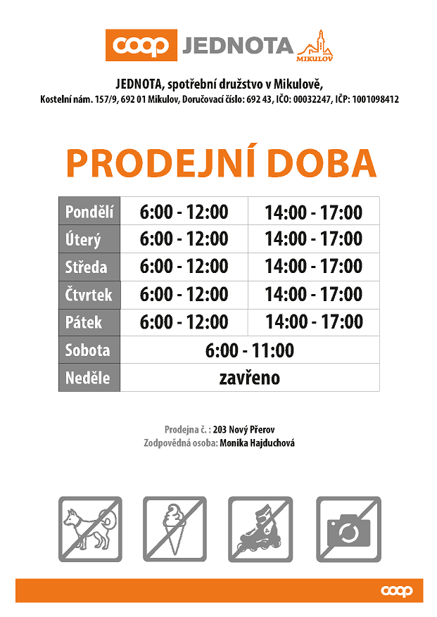 Prodejní doba