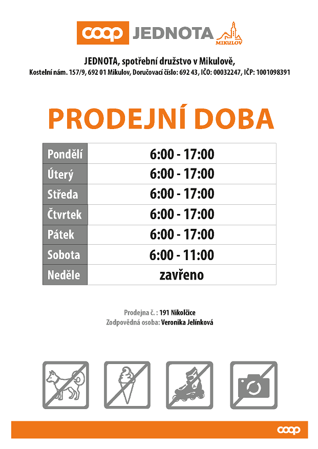 Prodejní doba