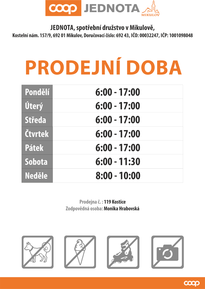 Prodejní doba
