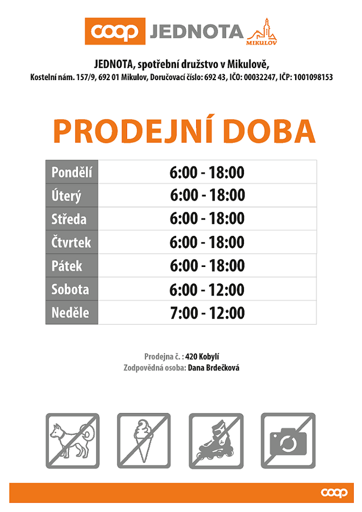 Prodejní doba