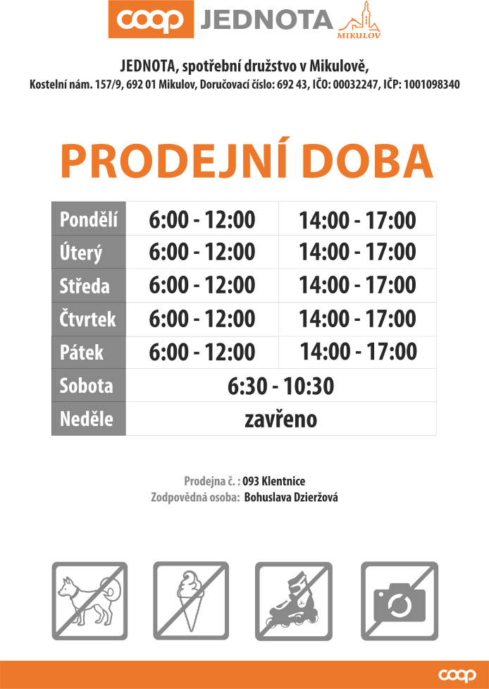 Prodejní doba
