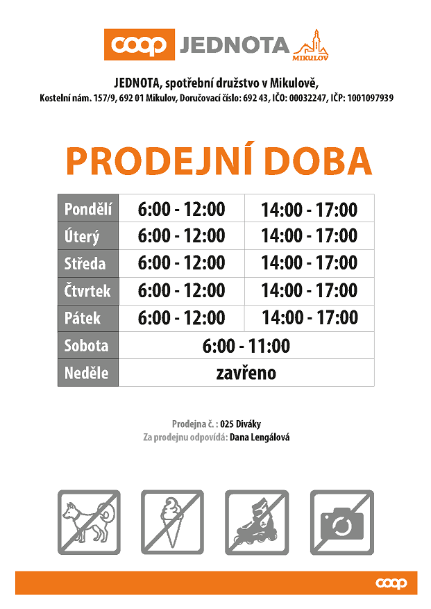 Prodejní doba