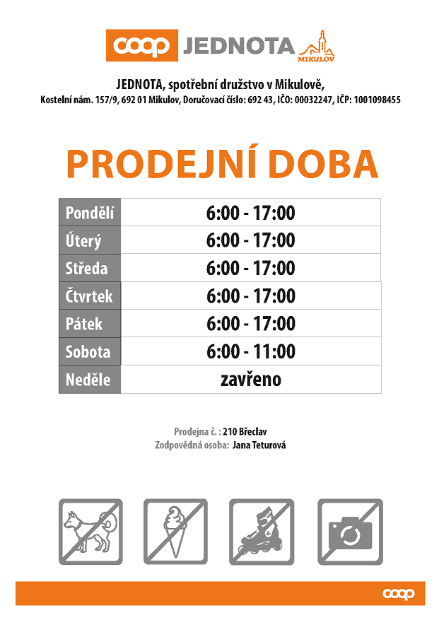 Prodejní doba