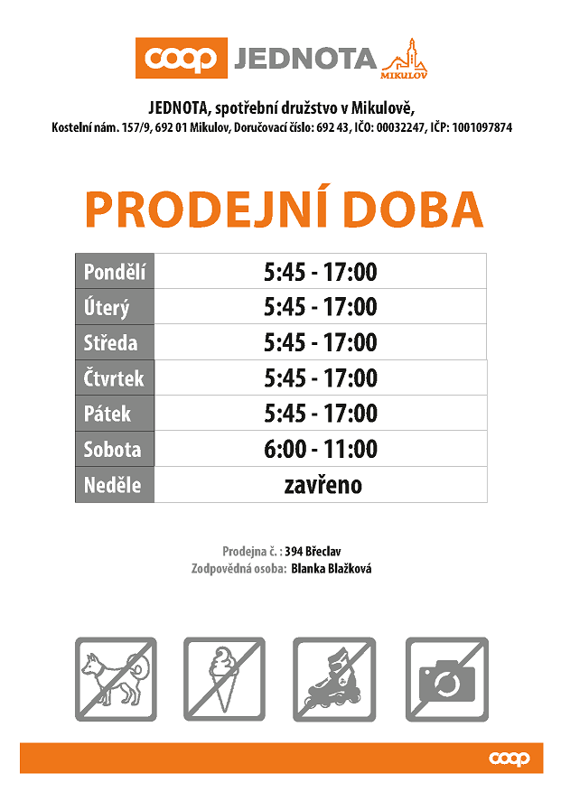 Prodejní doba
