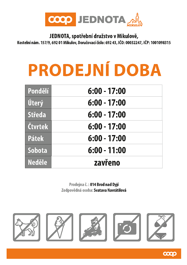 Prodejní doba