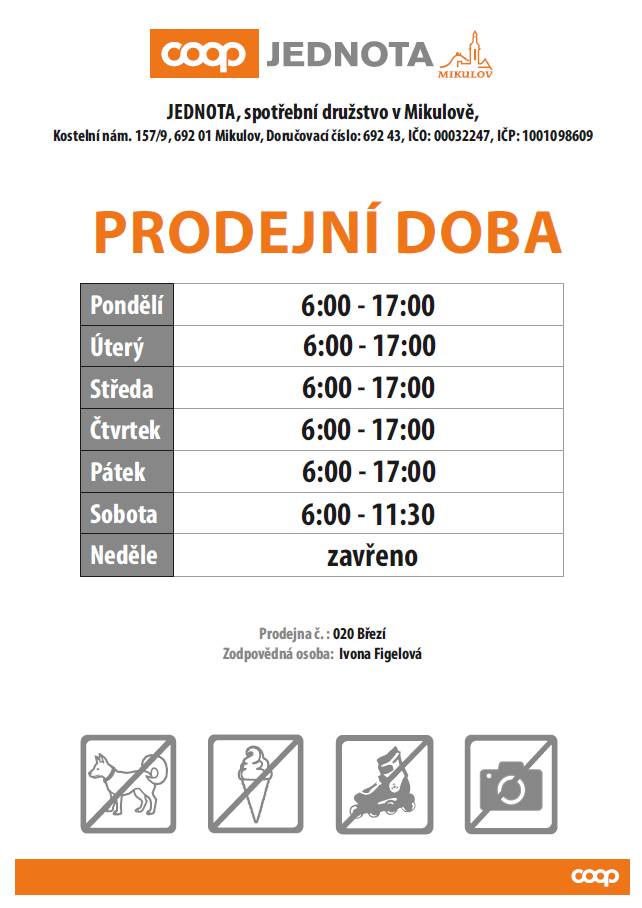 Prodejní doba