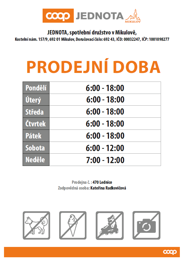 Prodejní doba
