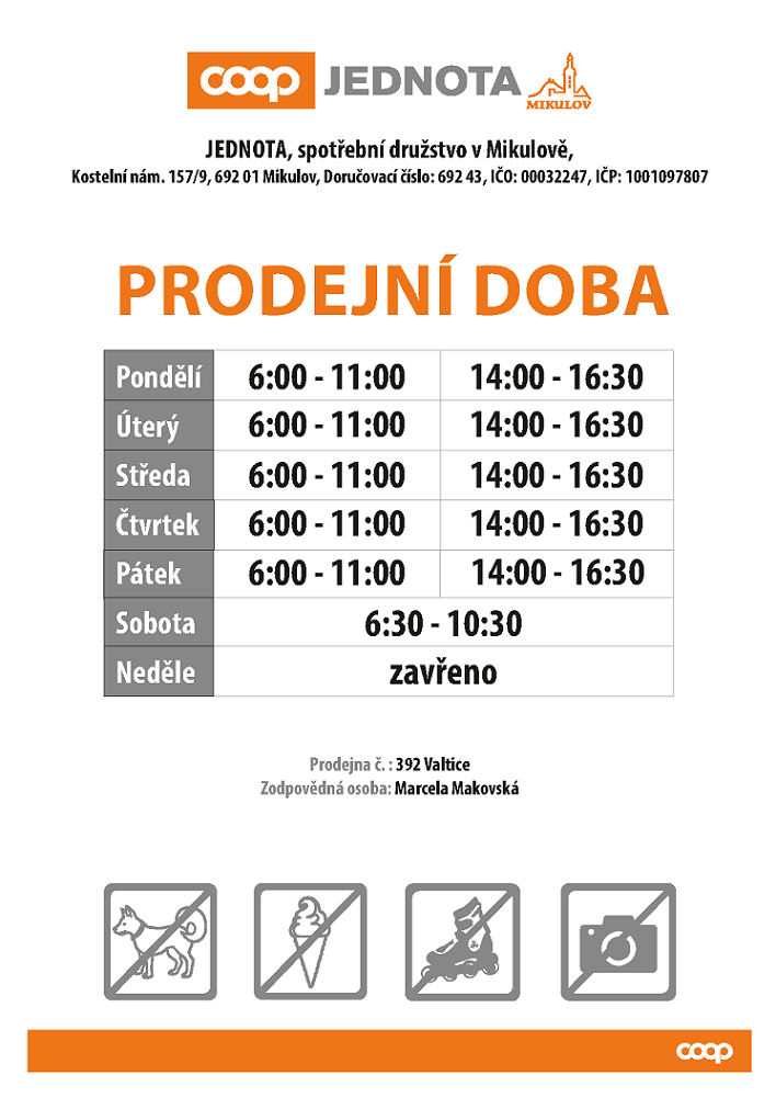 Prodejní doba